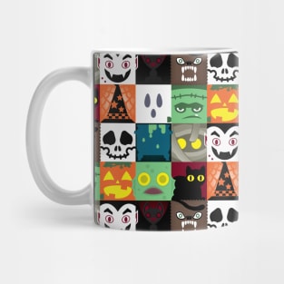 You Got the Halloween Squares Pattern! Mug